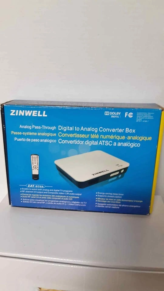 Zinwell ZAT-970A Digital to Analog Converter Box