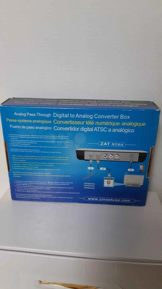 Zinwell ZAT-970A Digital to Analog Converter Box - photo 2