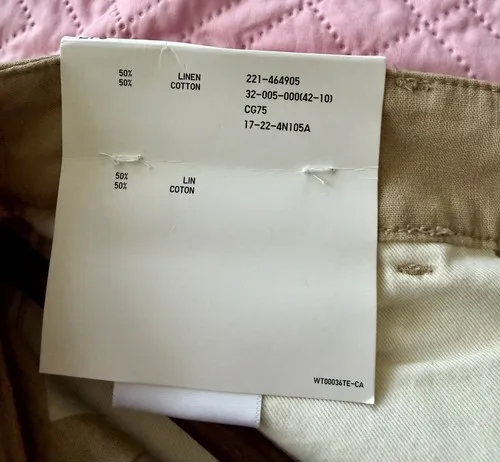 UNIQLO Women’s Linen Cotton Tapered Pants — BNWT - photo 4