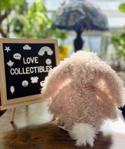 Jellycat Bashful Luxe Bunny Curly – Medium | RETIRED | BNWT - photo 2