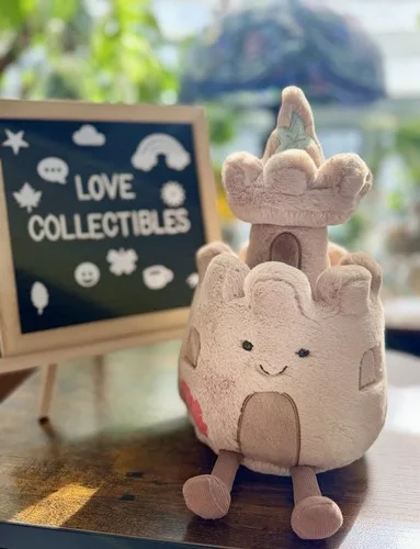 Jellycat Amuseables Sandcastle — Rare | Retired | BNWT