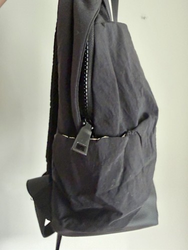 Black Nylon Small Backpack - photo 4