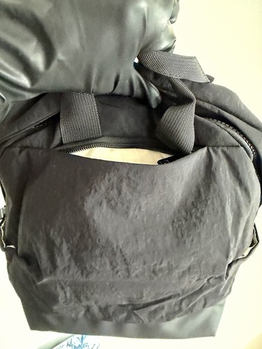 Black Nylon Small Backpack - photo 5