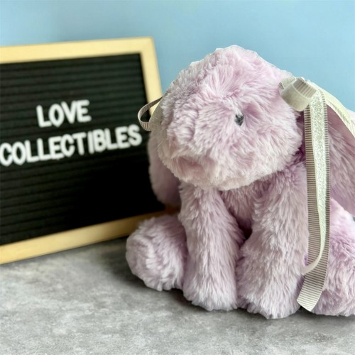 Authentic Jellycat Smudge Lavender Rabbit