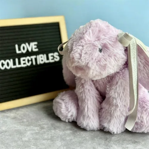 Authentic Jellycat Smudge Lavender Rabbit