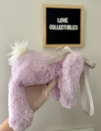 Authentic Jellycat Smudge Lavender Rabbit - photo 4