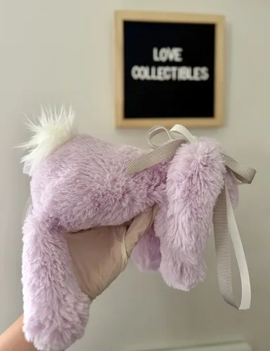 Authentic Jellycat Smudge Lavender Rabbit - photo 4