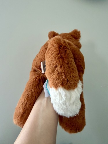 Authentic Jellycat Smudge Fox - Medium - photo 5