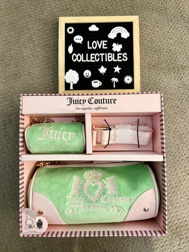 Juicy Couture 3-Piece Barrel Bag Gift Set – Brand New - photo 3