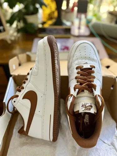 Nike Air Force 1 ’07 in White/Pecan (DH7561-100) - photo 2