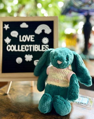 Jellycat Bashful Teal Bunny
