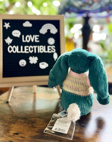 Jellycat Bashful Teal Bunny - photo 2