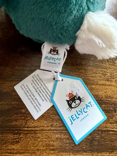 Jellycat Bashful Teal Bunny - photo 4