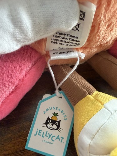 Authentic Jellycat Amuseables Sun ‘Roller Skates’ - BNWT - photo 4