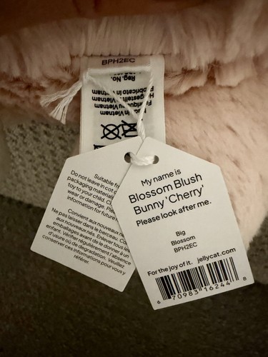 Jellycat Huge Blossom Blush Bunny Cherry - photo 2