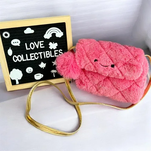 FAO Schwarz Collectible Plush Crossbody Bag – Brand New with Tag