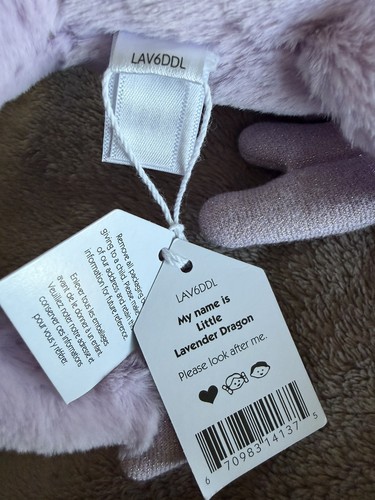 Jellycat Lavender Dragon (Little) - photo 5