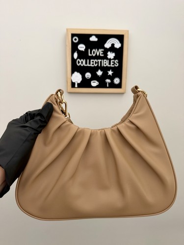 JOLLQUE Cocoa Brown Ruched Shoulder Bag - photo 2