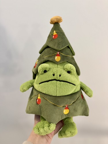 Jellycat Christmas Tree Ricky Rain Frog - photo 3