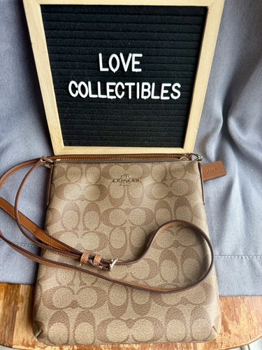 Coach Brown Signature Canvas Crossbody - photo 4
