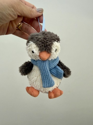 Authentic Jellycat Peanut Penguin Decoration - photo 2
