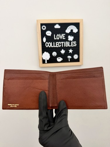 Mens Wallet Vintage Calf Leather Wallet — Rich Brown - photo 2