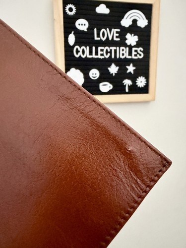 Mens Wallet Vintage Calf Leather Wallet — Rich Brown - photo 3