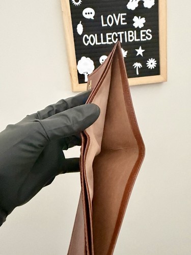 Mens Wallet Vintage Calf Leather Wallet — Rich Brown - photo 5