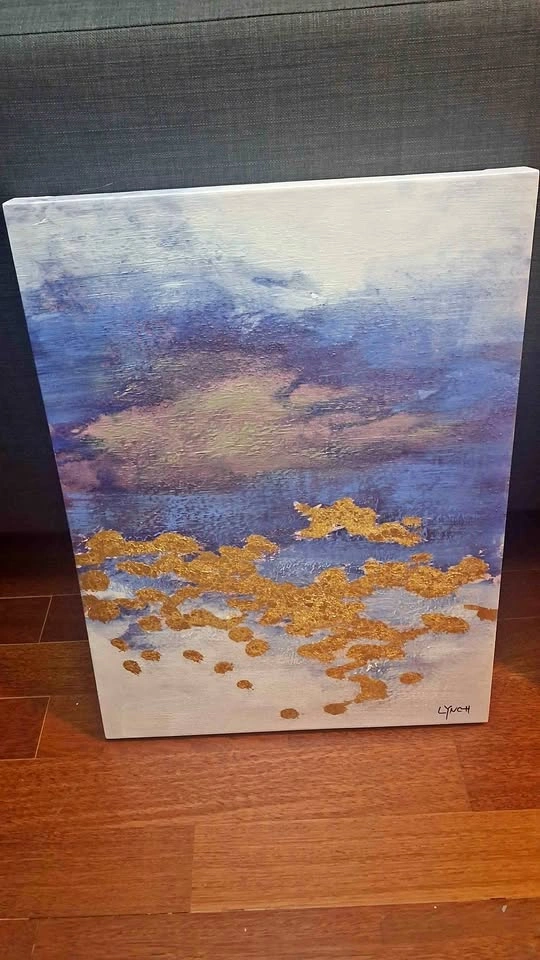 Abstract Canvas Painting 60 cm by 45 cm