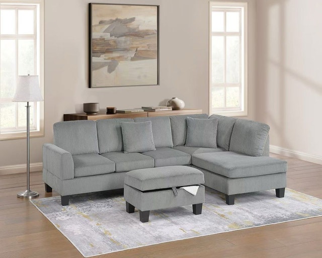 Versatile Sectional Sofa Large Sofa Brand New Ottoman Storage - photo 3
