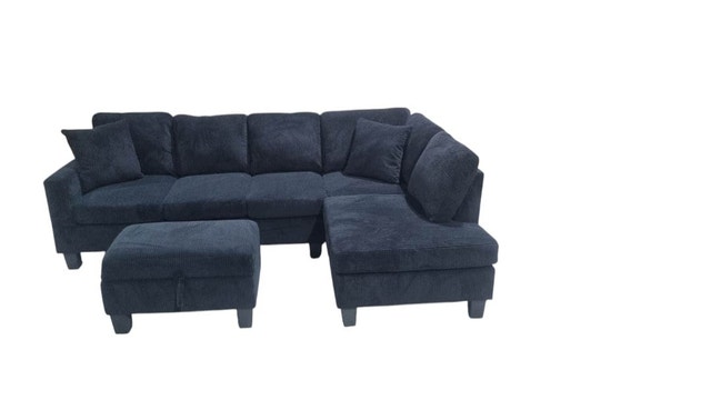 Versatile Sectional Sofa Large Sofa Brand New Ottoman Storage - photo 5
