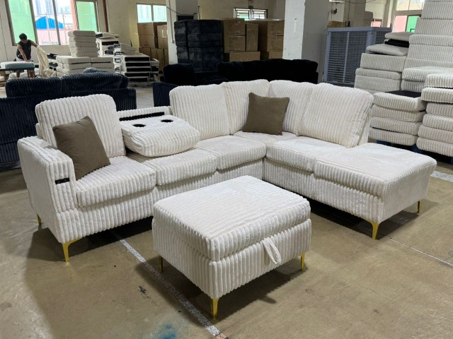 Large Family Sectional Sofa Limited Discount Couch - photo 5
