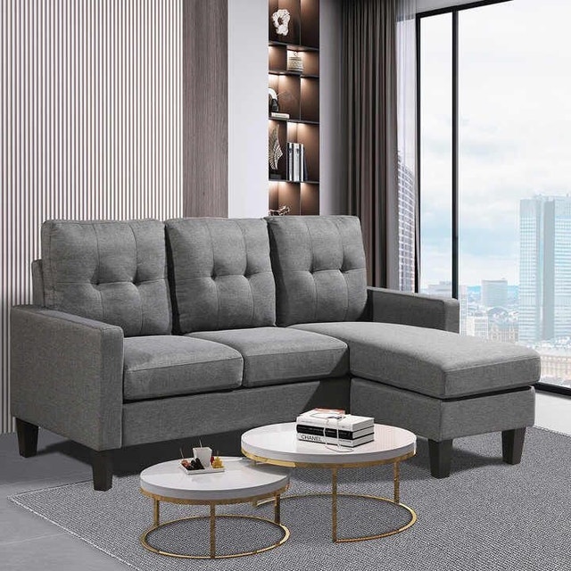 New 3 Seater Sectional Couch Sofa Soft Cozy Sofa Sale - photo 2