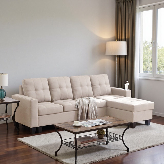 Discount Winter Sale Dual Function Sectional Sofa +Storage Couch - photo 3