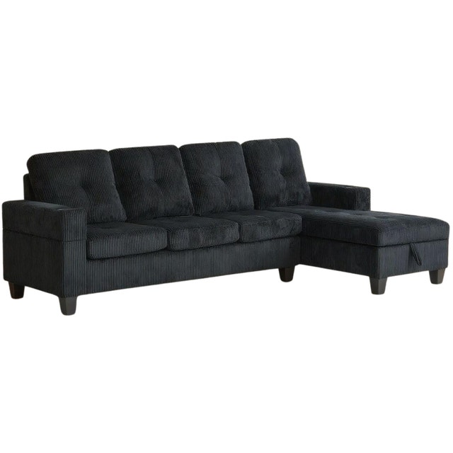 Discount Winter Sale Dual Function Sectional Sofa +Storage Couch - photo 5