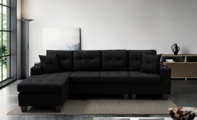 Wholesale Discount L-Shape Sectional Sofa