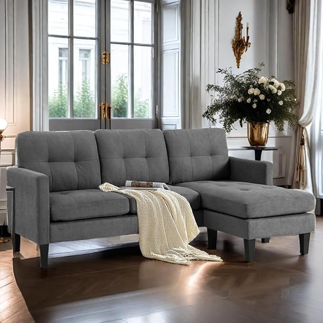 Limited Offer Sectional Sofa 3 L Shaped Sofa Sectional Couch Set - photo 4