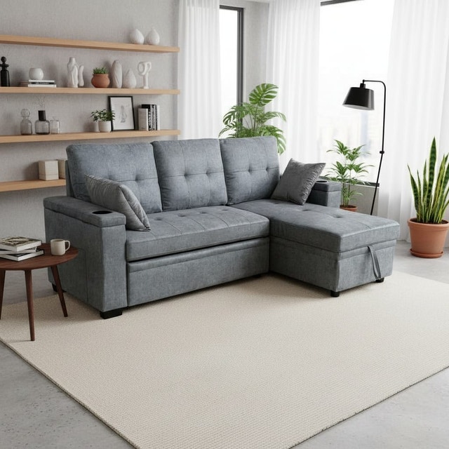 Spacious Sectional Sofa Bed - New Sleeper Sofa - photo 2