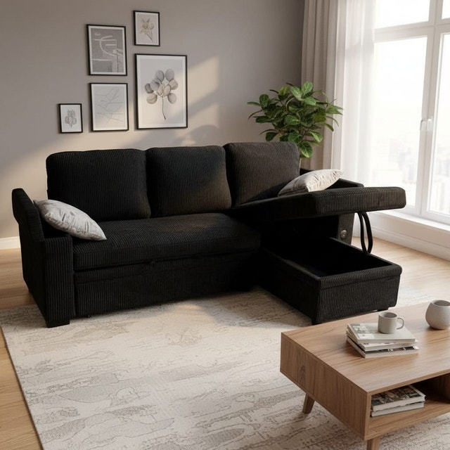 Spacious Sectional Sofa Bed - New Sleeper Sofa - photo 3