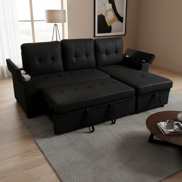 New Sofa Bed with Pull-Out and Storage - photo 2