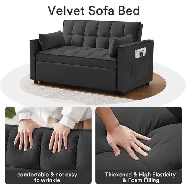 Sleeper Sectional Sofa Bed Space-Saving Design - photo 3