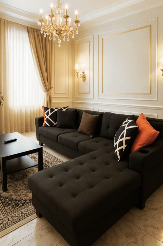 Grand Sale Spacious Reversible L-Sectional Sofa - photo 2