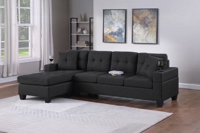 Free Delivery Sectional Sofa Reversible Chaise Brand New