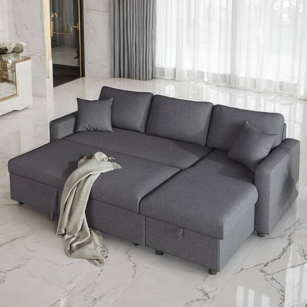 Space Saving Sofa Bed Sectional Style Modern Look - photo 2