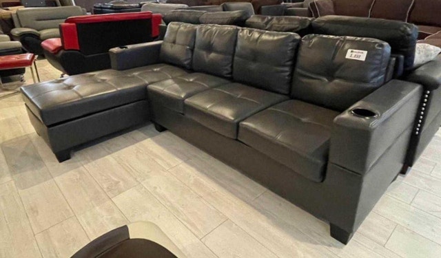 New Comfort Sectional Sofa L-Sofa Couch Family Sofa