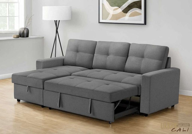 Elegant Comfort Large Sofa Bed with Storage - photo 4