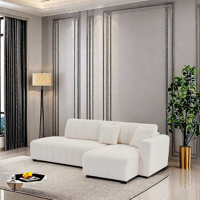 Wholesale Luxury Quality Large Sectional Sofa Living Room Couch - photo 4