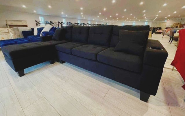 L-Shaped Sectional Sofa Luxury Quality Couch - photo 3