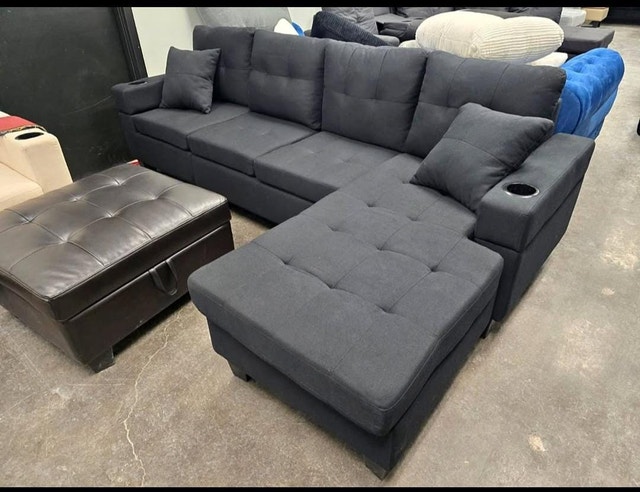 Sectional Sofa L-Sofa Couch Family Sofa Sale Comfortable - photo 3