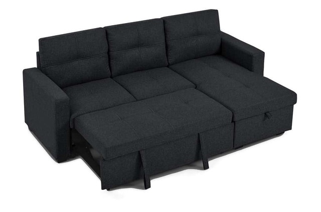 Brand New Dual Function Pull Out L-Sectional Sofa Bed - photo 5